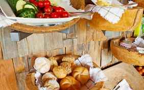 Der Brötchenkorb - Foto: Ingo Wandmacher